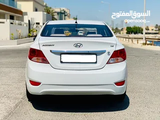  5 HYUNDAI ACCENT MID OPTION 2018 MODEL , EXCELLENT CONDITION FOR SALE