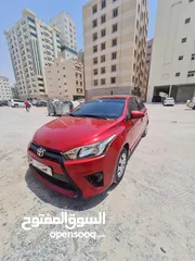  7 Toyota yaris 2015 hatchback GCC