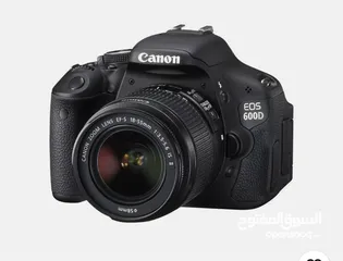  1 For sale Camera canon eos600 D