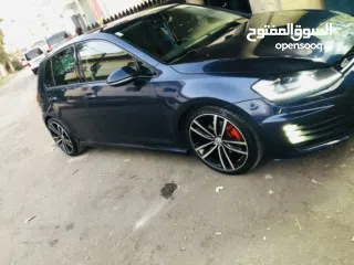 2 جولف ترخيص 2015 نظيفة لون مميز مع تامين طويل