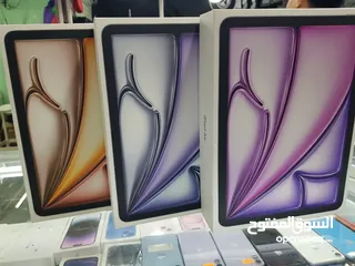  8 Ipad Air 6 11 انش بمالعج M2 جديد بسعر مميز