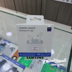  3 وفرنالكم سماعات هونر الاصليه x7 lite  بدوم اسبوع بدون شحن