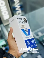  2 Vivo  Y03 128/8 gb 5000mAh battery brand new one year warranty excellent phone