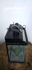  2 Fish Tank with water filter Used and Clean. Filter working condition..