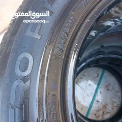  4 طقم كفرات مقاس 245/65/17 مستعمل