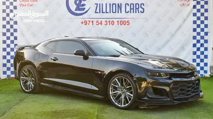  1 Chevrolet Camaro ZI1 - 2019 - Perfect Condition -1,248 AED/MONTHLY -1 YEAR WARRANTY + Unlimited KM*