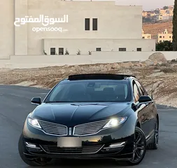  2 لينكولن MKZ 2014 لون أسود مميزه فحص كامل كرت ابيض فل الفل اعلى صنف بانوراما مع مساج
