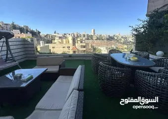  1 شقة مفروشة فاخرة أرقى واجمل مناطق عبدون اعلان رقم (O416)