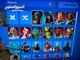  6 للبيع حساب فورت نادر سكلتون وشيطون ورخيص