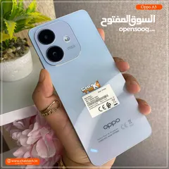  4 جهاز جديد oppo A3Xرام 8 جيجا 128 مكفول سنة متوفر توصيل