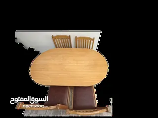  3 طاولة سفرة  5 كراسي