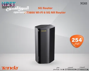  1 5G03 Tenda راوتر AX1800 Wi-Fi 6 5G NR