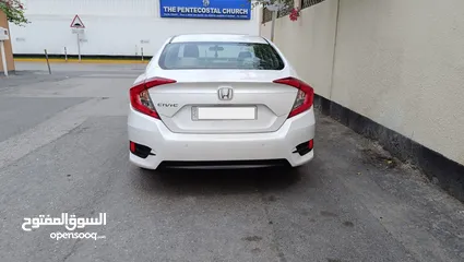  4 HONDA CIVIC  MODEL  2017 WELL MAINTAINED SEDAN  TYPE CAR FOR SALE URGENTLY  IN SALMANIYA