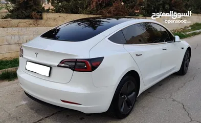  5 تسلا 3 2020 standard plus فحص 92% كلين من دون حوادث نهائي