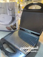  3 جريل كهربائي كبير ( الشواية محترفة ) من B National تمتعي بأفضل السندويشات والأطباق الخفيفة مع عائلتك