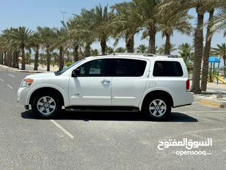  3 Nissan Armada SE 2015 (White)