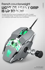  1 T-wolf V10 Usb Interface 7 Buttons 6400 Dpi ماوس كيمنك