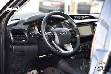  11 تويوتا Toyota Hilux 2023 كبينة واحدة