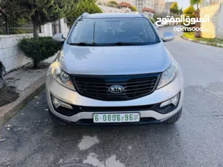  11 كيا سبورتاج 2012 اتومتيك  ترخيص تئمين شامل لشهر 8 ديزل مطور 2000 فحص الف الف ولا جرام بويه