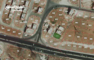  6 أرض في المستندة موقع مميز