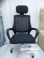  2 new office chairs without delivery 1 piece 16 rial