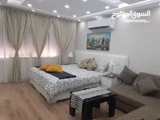  2 A very luxurious furnished studio for rent in Abdoun, near the exact specialty, opposite the Avenue