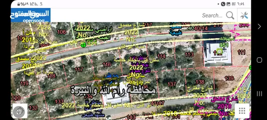  1 ارض سكن فلل غي سرده قرب الحي الدبلوماسي قمة جبل
