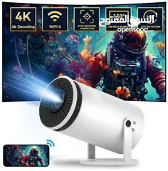 4 بروجكتر ULTRA HD بروجكتر يغنيك كليا علي الشاشة بدقة full HD يعمل بنظام Android TV & ios