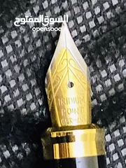  1 طقم أقلام كارڤين ألماني أصلي جديد لم يستعمل بالعلبة الأصلية اللون سيلڤر في جولد