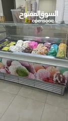  1 ثلاجة ايس كريم للبيع