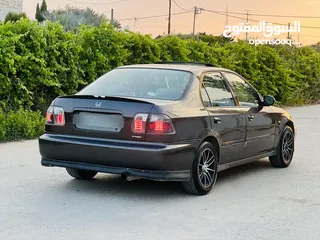  8 هوندا سيفيك مطور 1600 بنزين جير عادي لعشاق السيارات اليابانيه المميزه