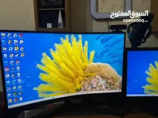  3 samsung g5 2k 27insh بحال الوكالة