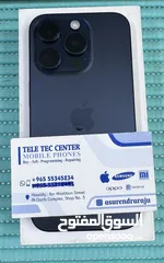  2 iPhone 15 Pro 5G 256 GB Blue Titanium 1 Day Used Only!