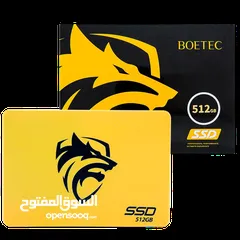  1 هارد دسك اس اس دي دي داخلي لأجهزة الكومبيوتر و اللابتوب 512GB BOYTEC 20X SPEED GAMING SSD