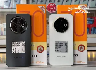  2 جهاز مستعمل ايام بالكرتونة Spark 30 pro رام 16 جيجا 128 و 256 مكفول بالشركة متوفر توصيل