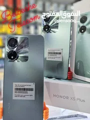  4 مستعمل اخو الجديد Honer X5plas رام 6 جيجا 64 أغراضة والكرتونه الأصلية متوفر توصيل