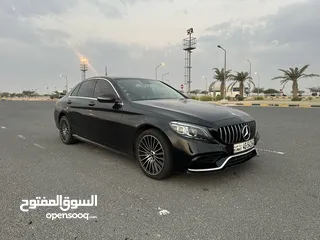  1 للبيع مرسيدس قمة بنظافه c300 ‏AMG كامل المواصفات بانوراما