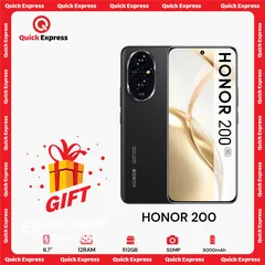  1 HONOR 200 ( 512GB ) / RAM 12 NEW /// هونور 200 ذاكرة 512 رام 12 جيجا الجديد