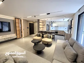  4 ارقى مناطق ام اذينة شقة مفروشة فخمة مع حديقة واسعة وكراج خاص LUXURY APARTMENT