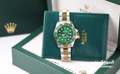  12 ساعات روليكس رجاالي  الجديد والقوي ساعات  ROLEX  كوبي ماستر  الأكثر مبيعًا مقاومة  الماء