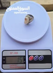  4 خاتم عقيق سنم نوادر