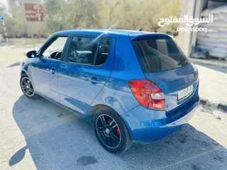  5 سكودا فابيا 1200 تيربو موديل 2014