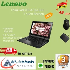  1 LENOVO T450 LAPTOP CORE I5 5TH 8/256 SSD TOUCH SCREEN