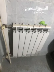  17 ماطور تدفئة مركزية مع خزان سولار مع الراديترات (المشعاعات)