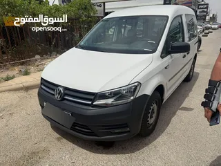  17 كادي فإن شصي طويل  2020 شصي قصير  ديزل فولكس فاجن فحص كامل بحالة الوكاله