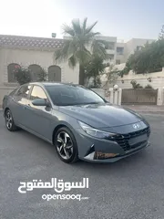  28 هيونداي افانتي 2021 جمرك جديد فحص كامل 7 جيد  وارد كوريا لم تستخدم في الاردن بحالة الوكالة