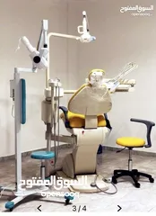  5 غرفة مجهزة في عيادة أسنان متكاملة للايجار بالمعدات والترخيص من المالك