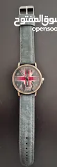  2 ساعة كلاسيك مع جيتار كهربائي وعلم بريطاني Electric Guitar British Flag Watch