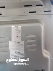  6 غاز مع فرن نوع King حاله جيده شغال 100/100