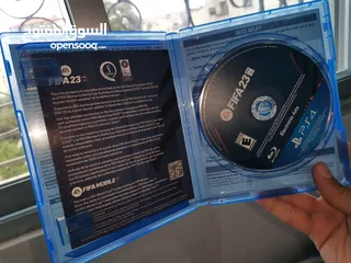  3 CD FIFA 23 PS4 مستعمل بحاله الوكاله